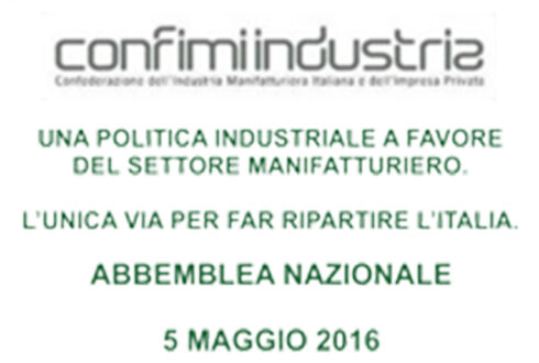 ASSEMBLEA NAZIONALE CONFIMI INDUSTRIA